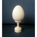 Деревянное Яйцо 12 см + подставка