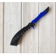 Нож сувенирный CS Бабочка синий