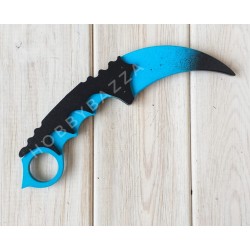 Нож сувенирный CS Керамбит голубой