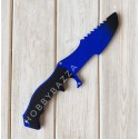 Нож сувенирный CS GO охотничий синий