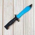 Нож сувенирный CS GO Боуи голубой