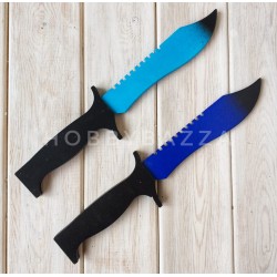 Нож сувенирный CS Боуи синий