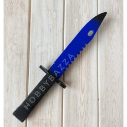 Штык-нож сувенирный CS синий