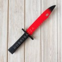 Штык-нож сувенирный CS GO красный