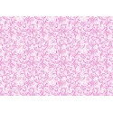 Декупажная карта Морозный фон розовый