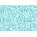 Декупажная карта Морозный узор синий фон