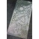 Контурная наклейка Зимняя серебро голография