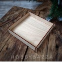 Деревянный лоток (коробочка) 14,5*14,5 см