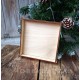 Деревянный лоток (коробочка) 14,5*14,5 см, деревянная заготовка для творчества купить