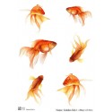 Декупажная карта Base of art Golden fish 1